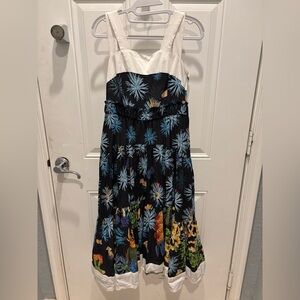 💜 Love Binetti Hera Print Dress small
